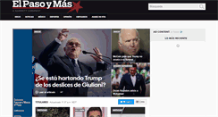 Desktop Screenshot of elpasoymas.com